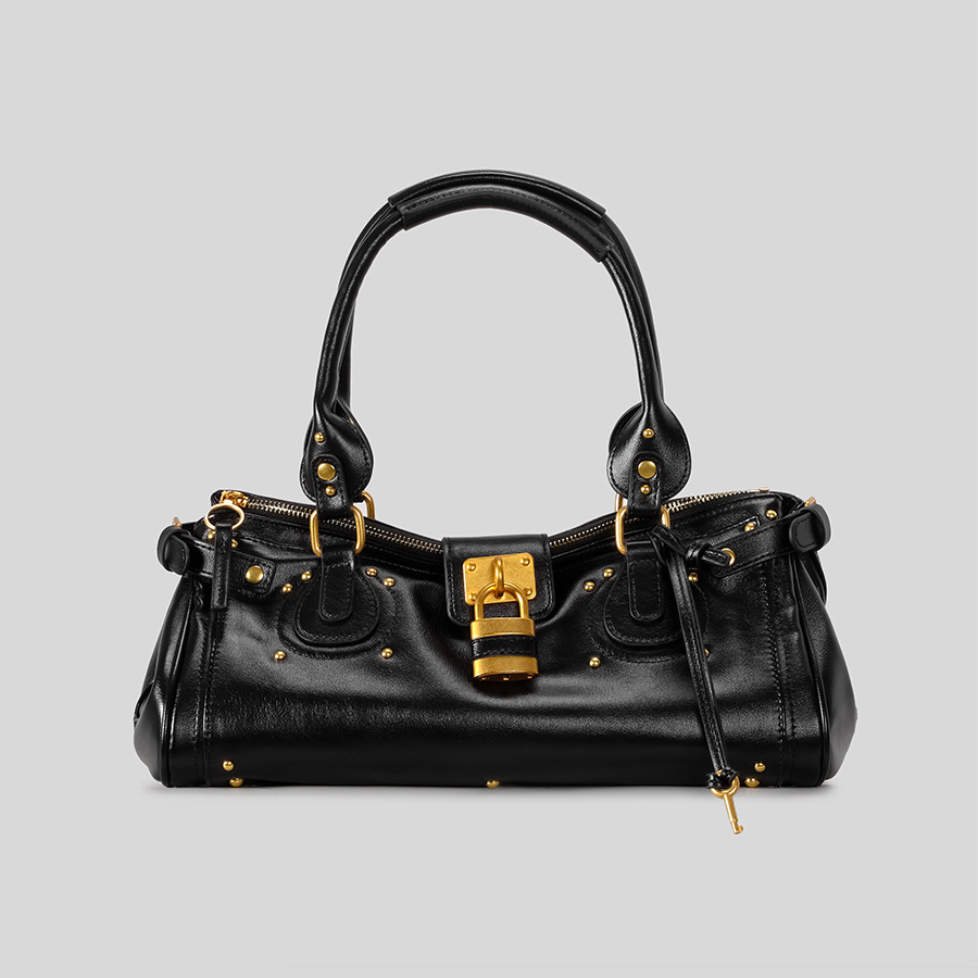 Women Bags Designer Sale - Original Nischen-Design Neue Hochwertige Retro-Nieten Boston