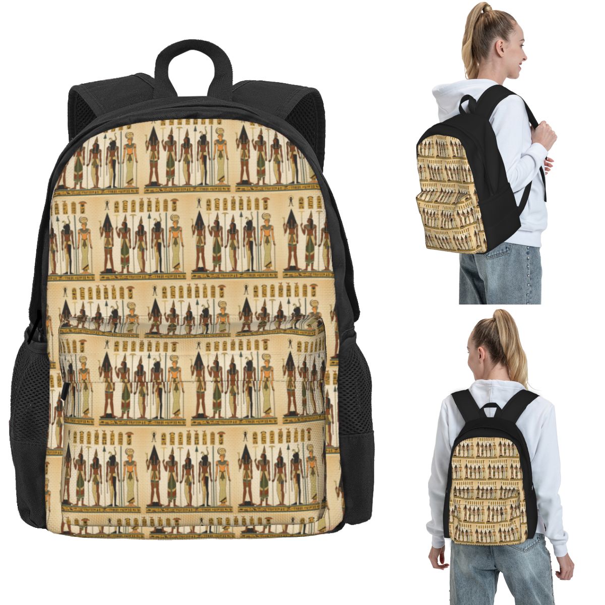 Women Bags Egypt Sale - Rucksack mit nahtlosem Muster des alten