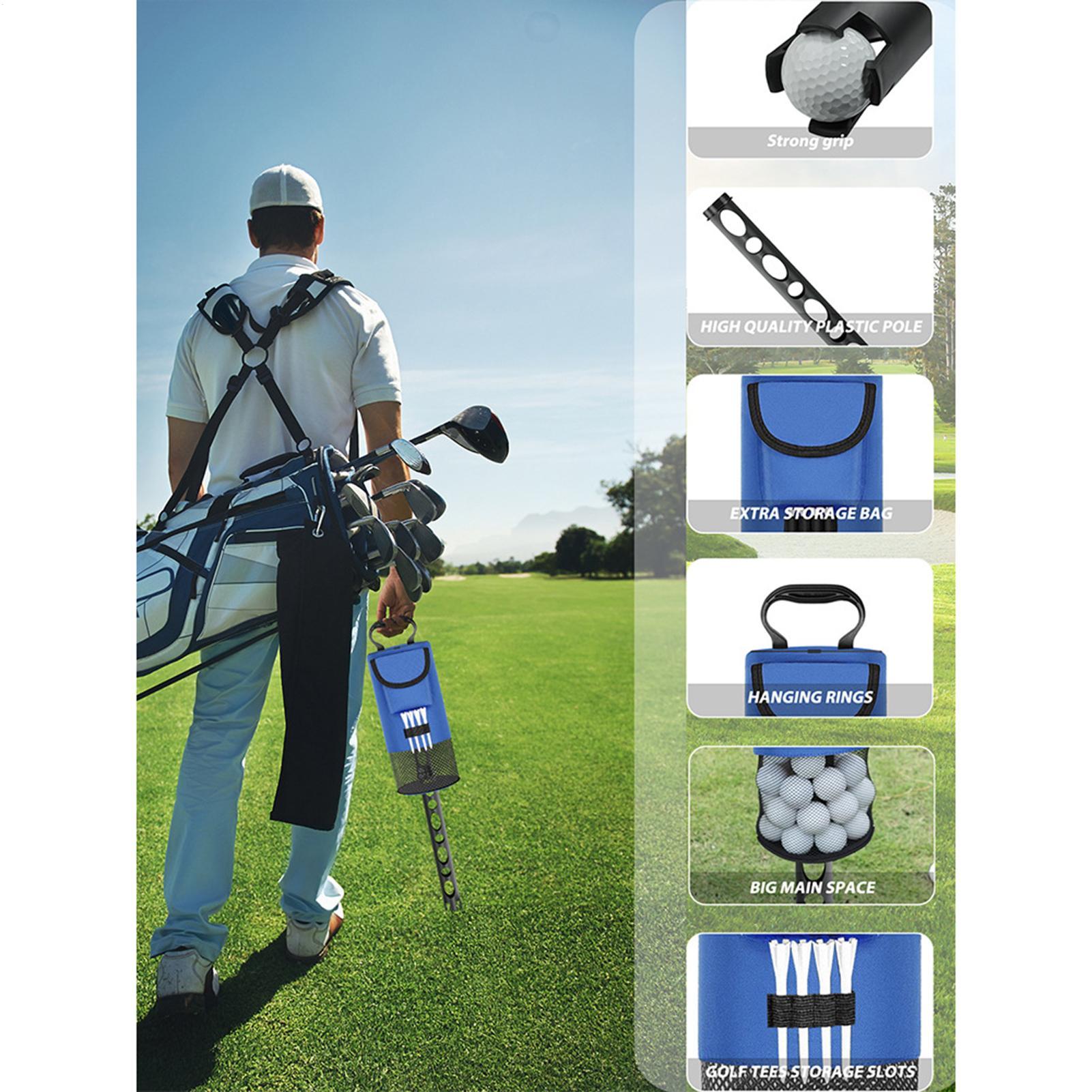Woman In Bag - Shagger-Tasche für Golfbälle, abnehmbare Aufbewahrungstasche aus