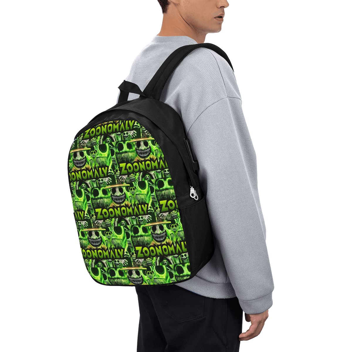 Woman In Bag - Zoonomaly Cartoon Steam Game Rucksack, Reisetasche