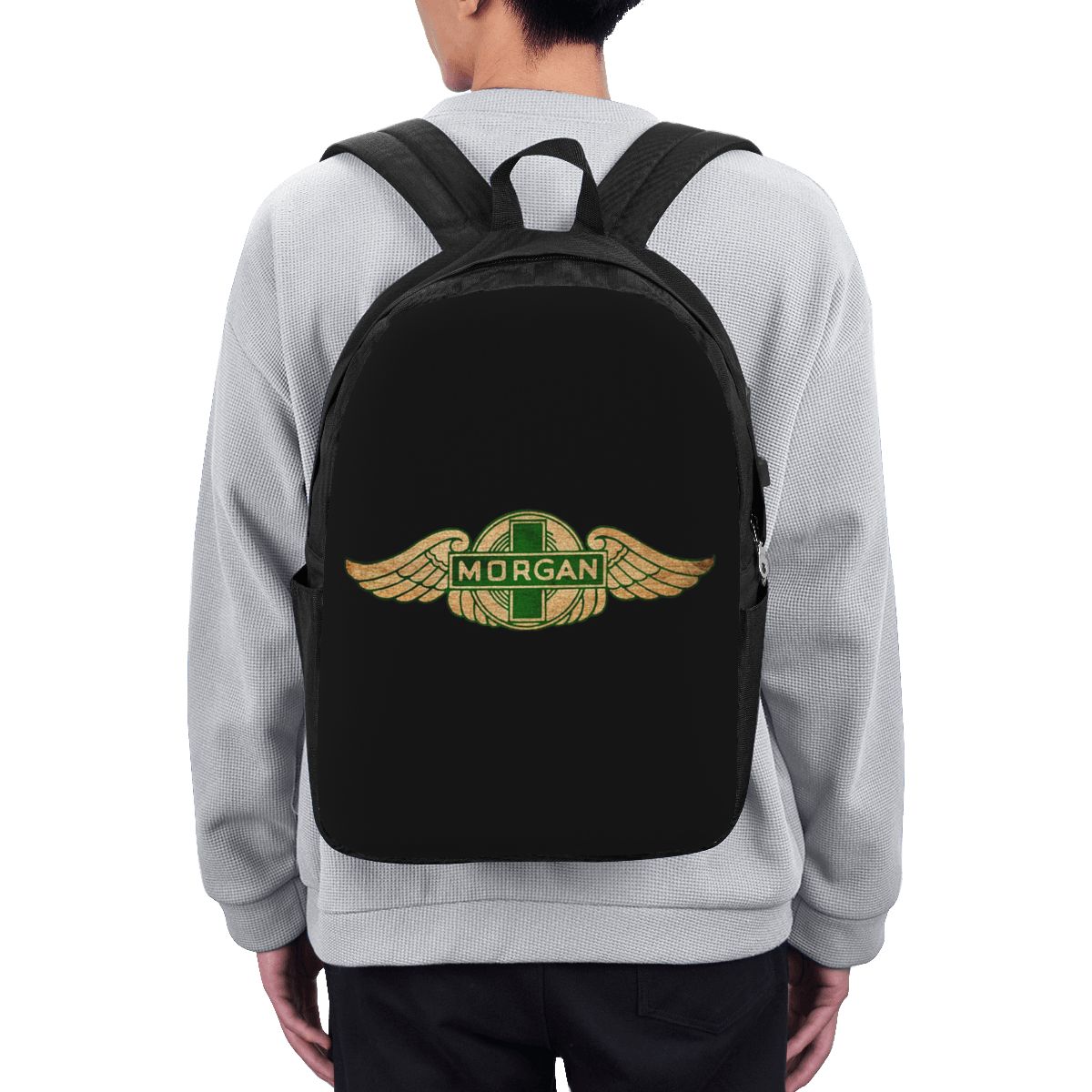 Woman In Bag - Morgan Motor Car Company Rucksack, Reisetasche,