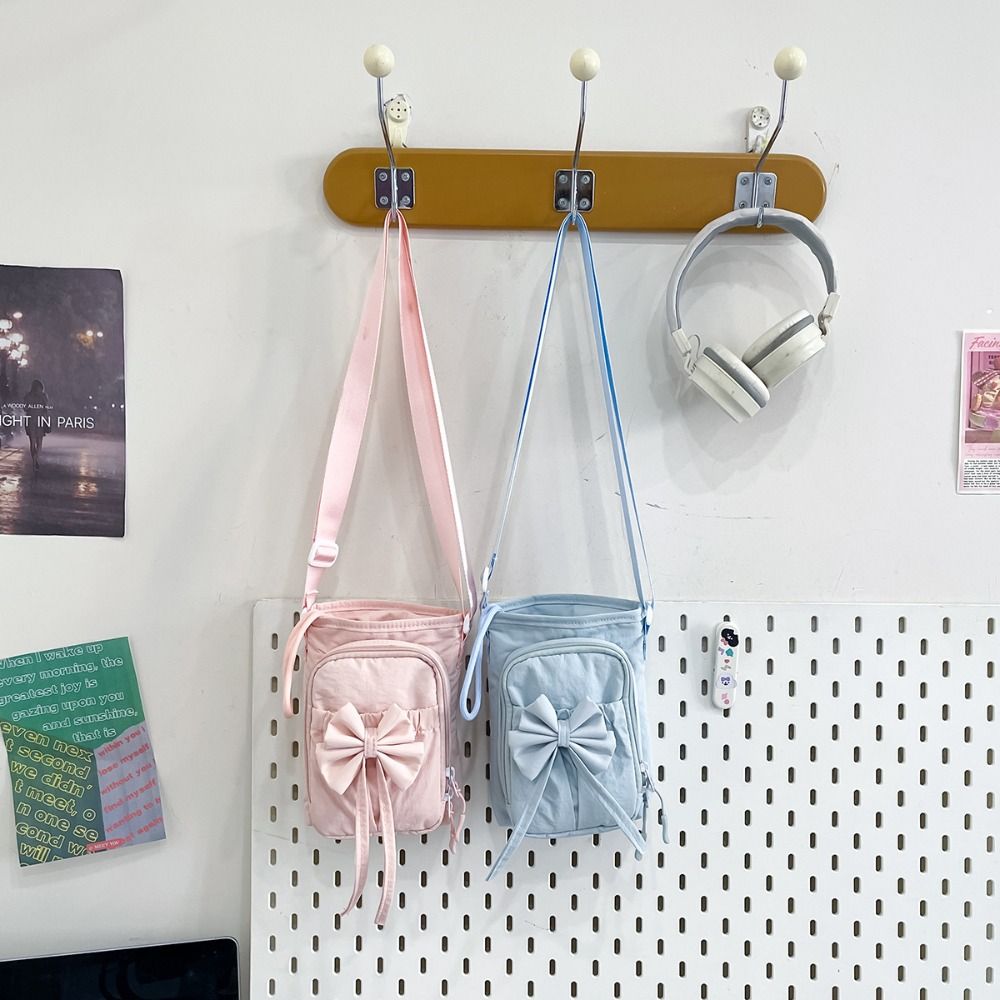 Women Bags In Amazon - Nylon-Seil-Umhängetaschen mit Kordelzug, Münzbeutel, lässige Nylon-Umhängetasche