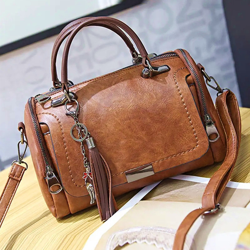 Women Bags Guess - Yogodlns Quaste Dekor Handtasche, Damen Umhängetasche
