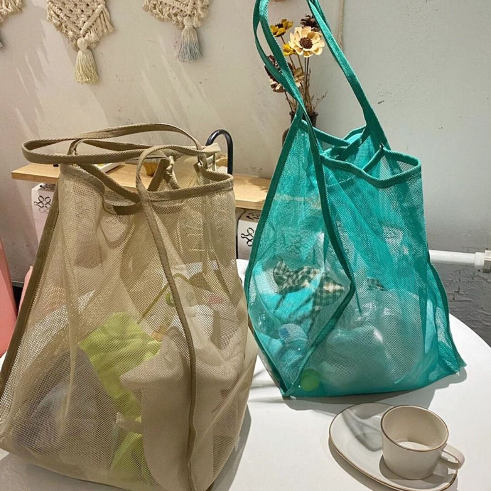 Mesh-Strandtasche, leichte, at – Women'S Bags Everyday Bewertung und Preis