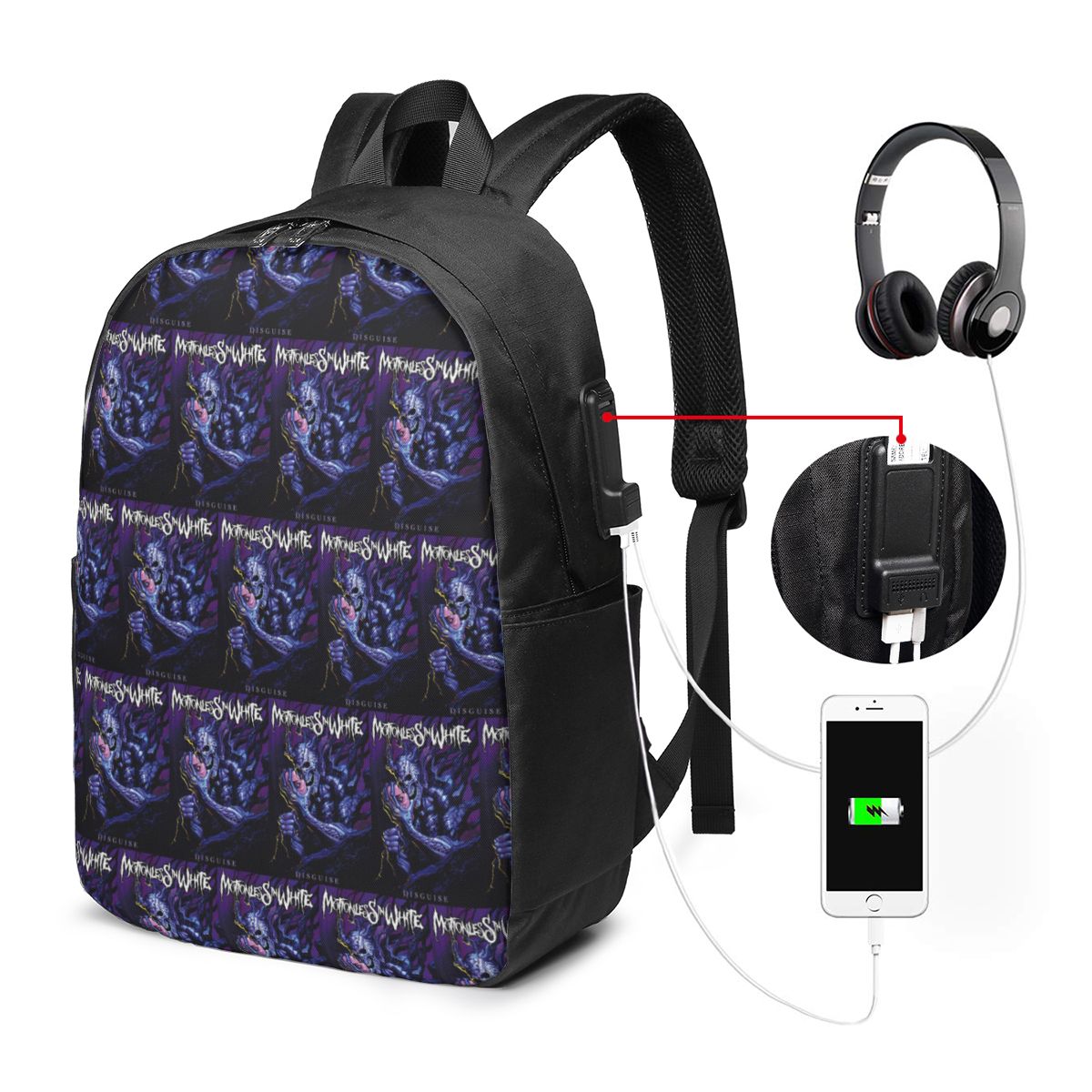 Motionless In White Rucksack,  – Woman In Bag Bewertung und Preis