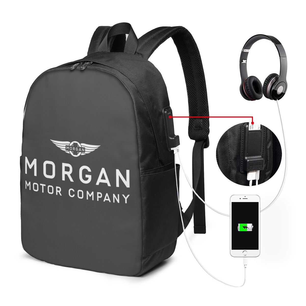 Morgan Motor Car Company Rucks – Woman In Bag Bewertung und Preis