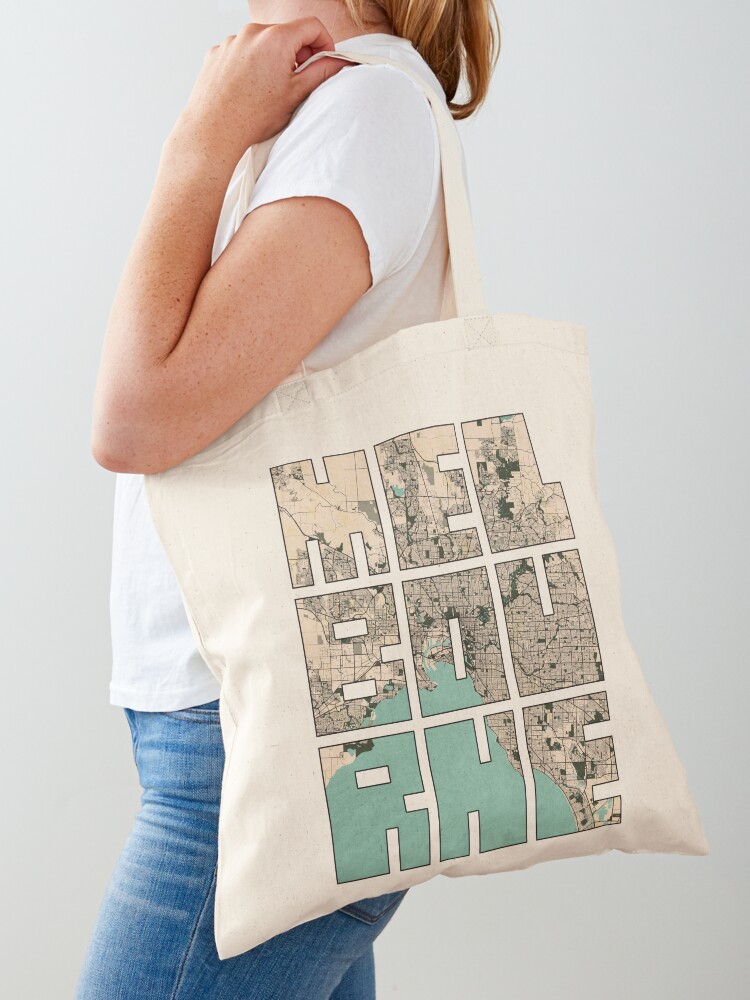 Melbourne Stadtplan von Austra – Women Bags In Australia Bewertung und Preis