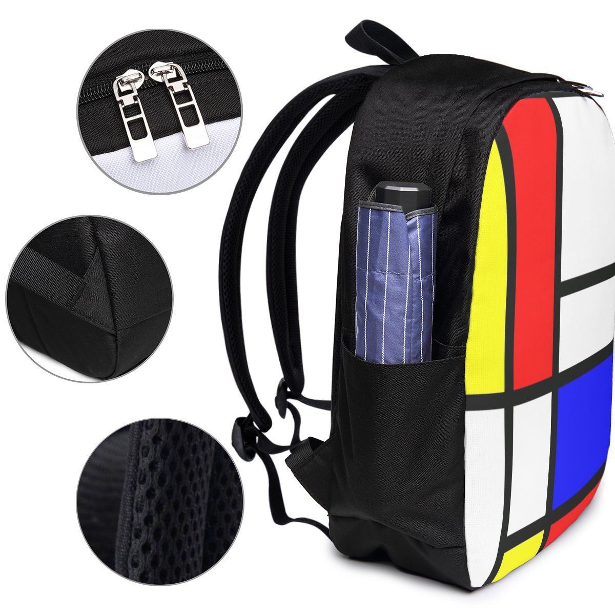 Piet Mondrian Composition Ruck – Woman In Bag Bewertung und Preis