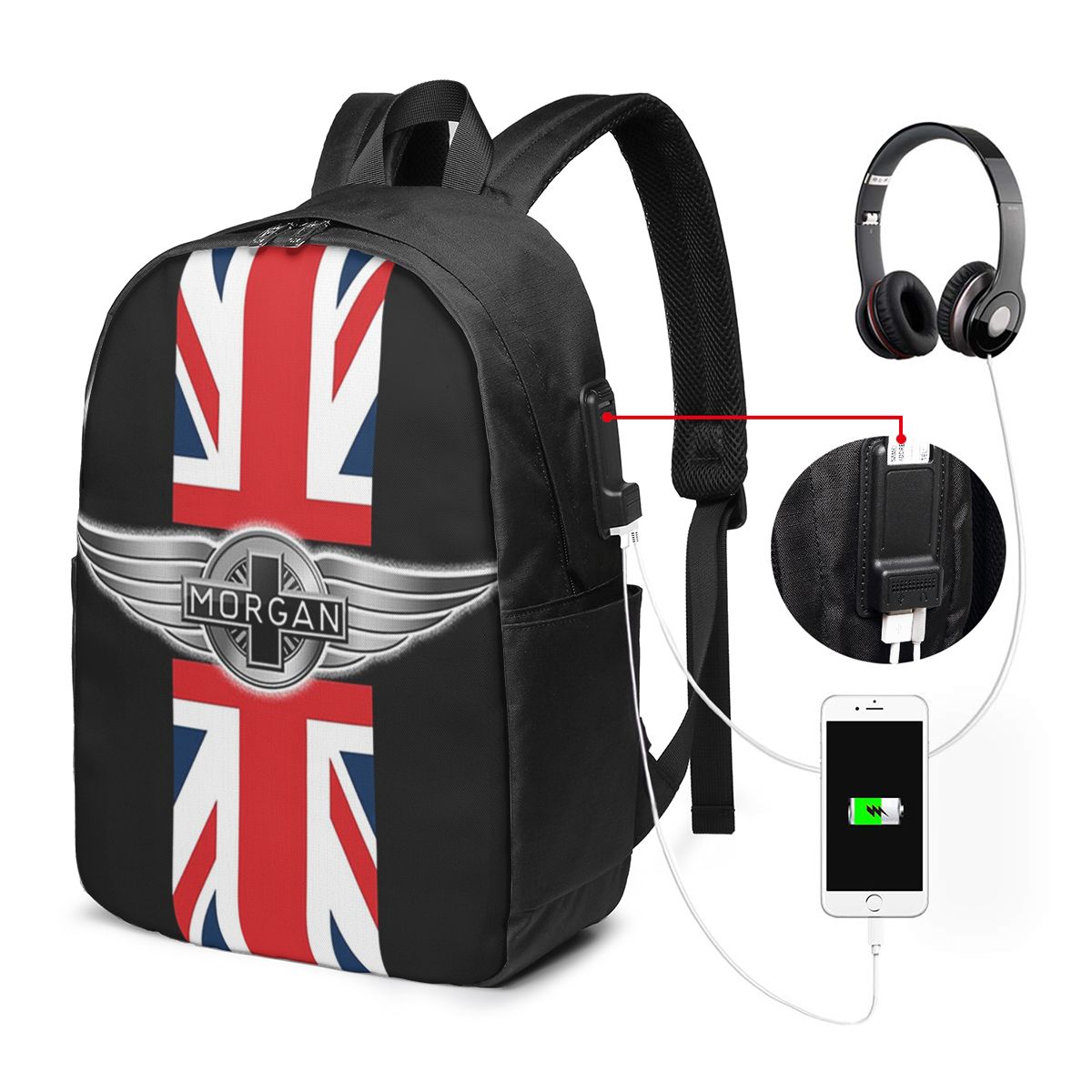 Morgan Motor Car Company Rucks – Woman In Bag Bewertung und Preis