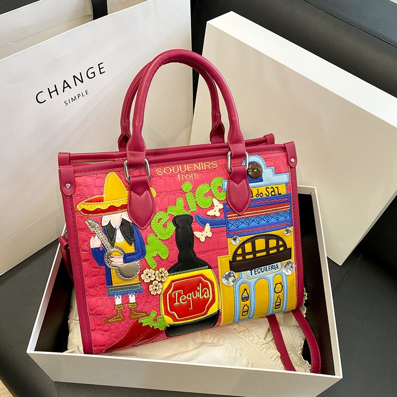 Design Patchwork Reißverschlus – Women Bags Designer Sale Bewertung und Preis