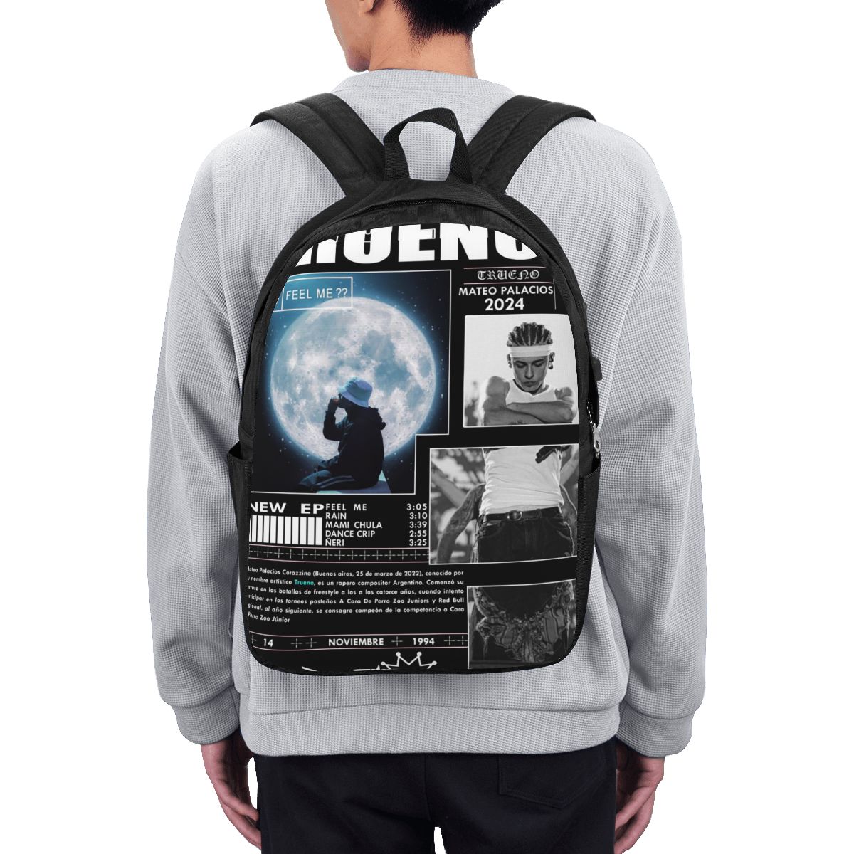 Lustiger Trueno Hip-Hop-Rapper – Woman In Bag Bewertung und Preis