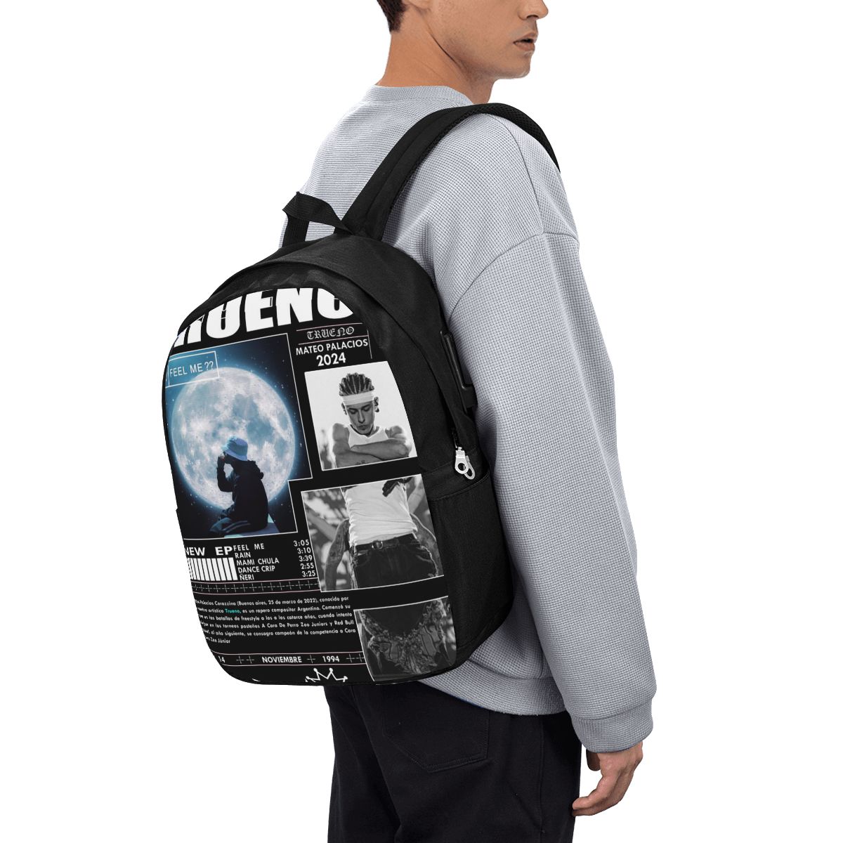 Lustiger Trueno Hip-Hop-Rapper – Woman In Bag Bewertung und Preis