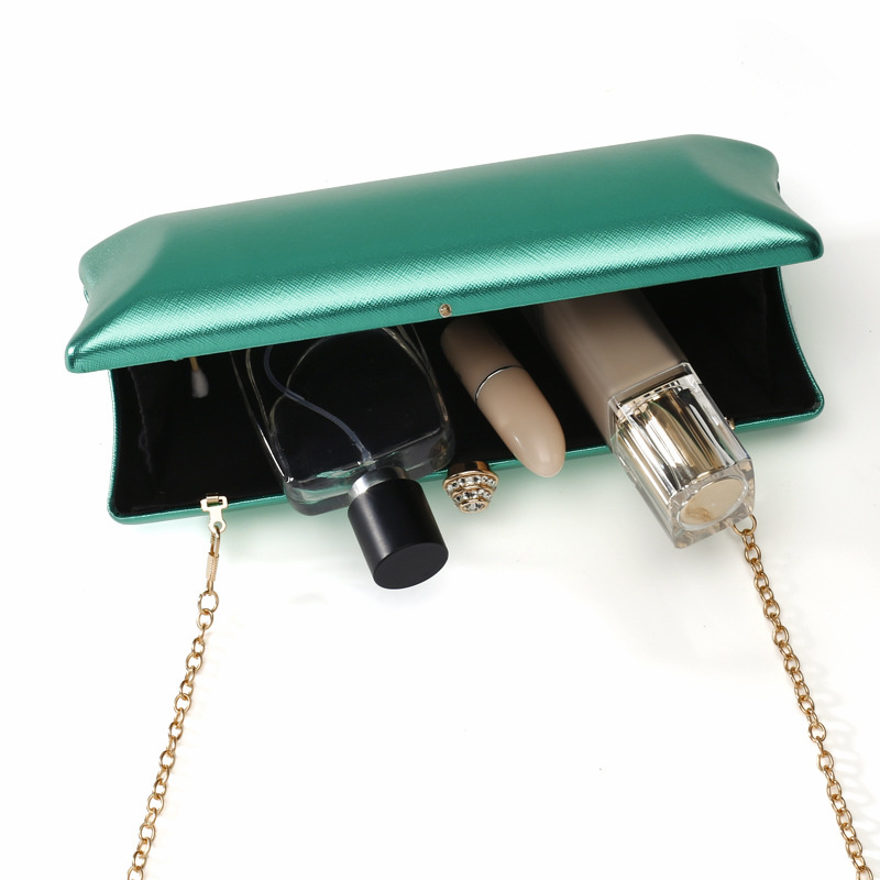 Klassische lange Box-Abendtasc – Women Bags Green Bewertung und Preis