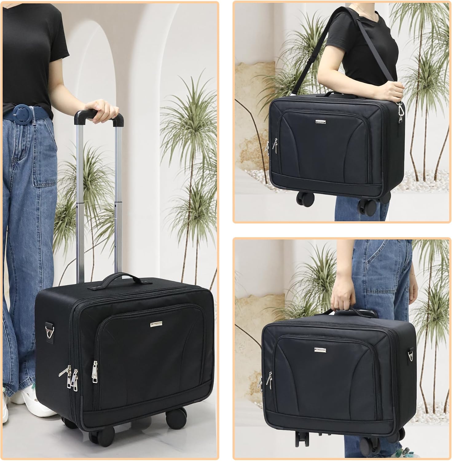 Extragroßer Rollender Make-up- – Woman In Bag Bewertung und Preis
