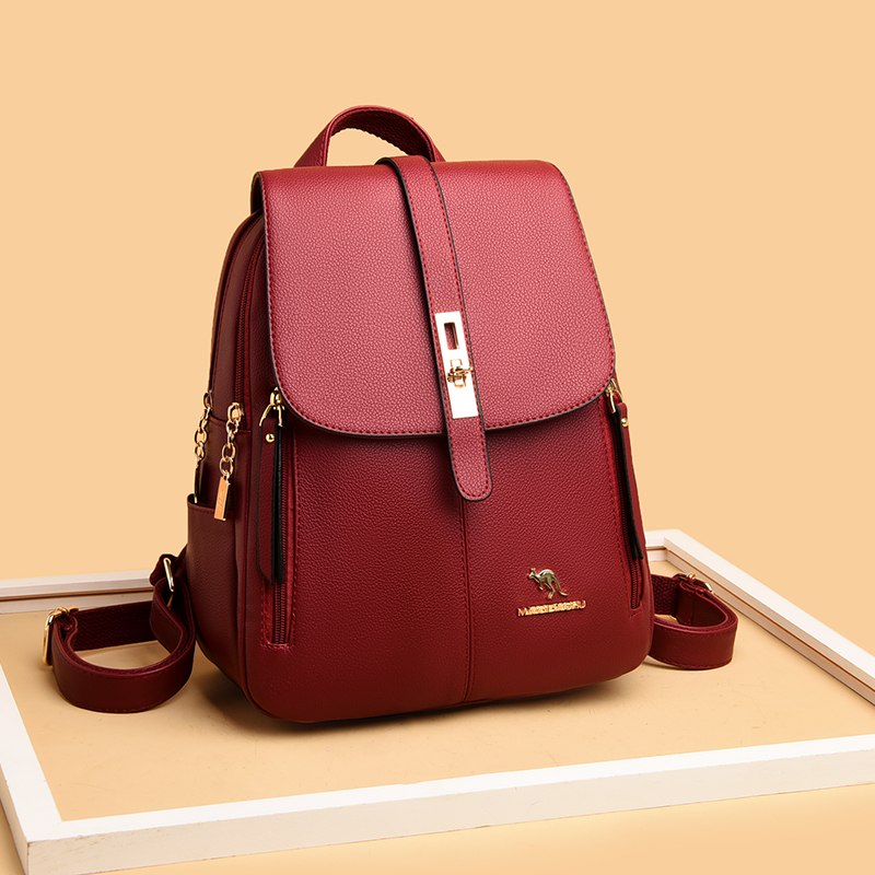 Luxus Frauen Leder Rucksäcke f – Women Bags Guess Bewertung und Preis