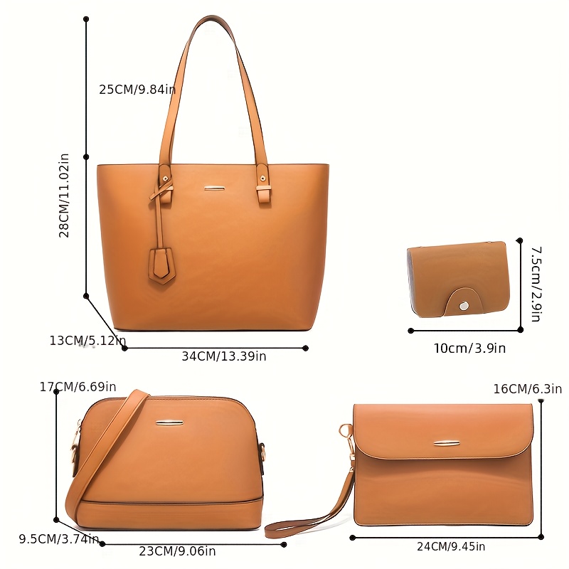 4 stücke Mode frauen Tasche Se – Women'S Bags Everyday Bewertung und Preis