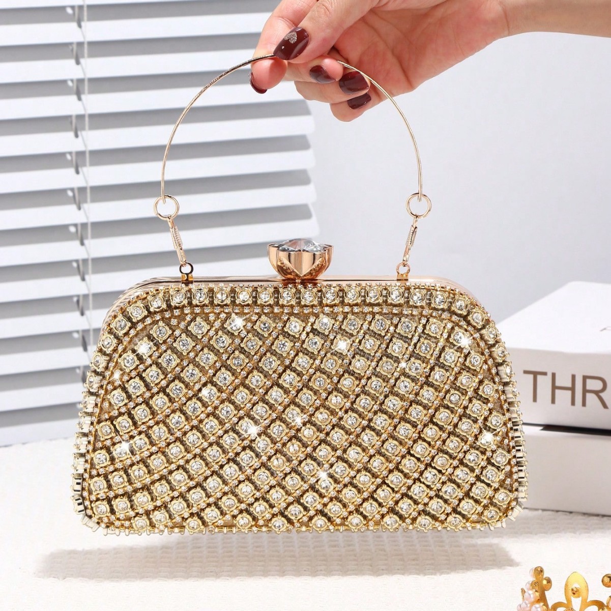 Luxuriöse Diamanten-Glitzer-Ab – Women Bags Aldo Bewertung und Preis