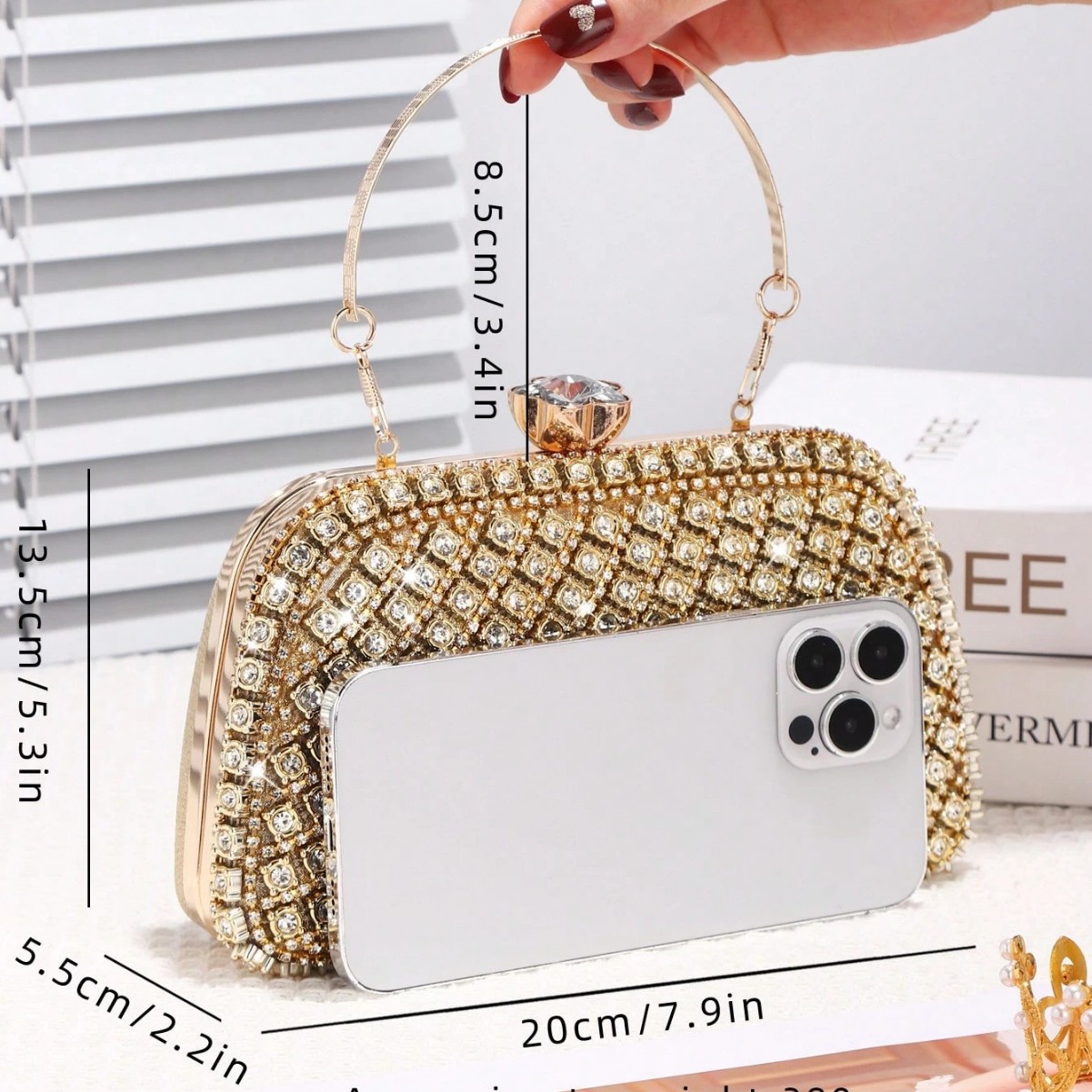 Luxuriöse Diamanten-Glitzer-Ab – Women Bags Aldo Bewertung und Preis