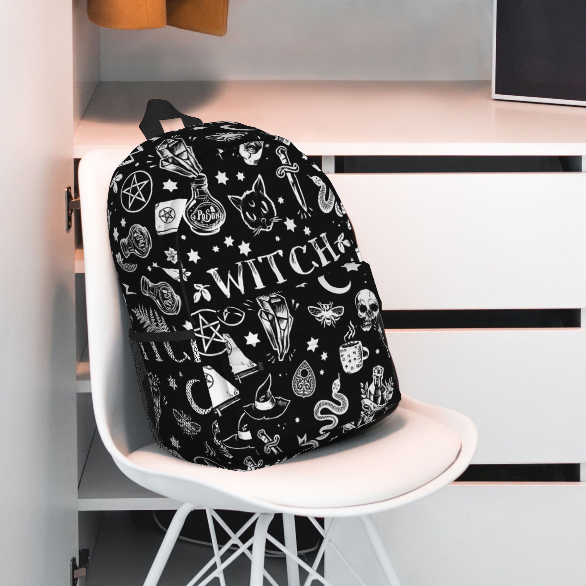 Rucksack mit Totenkopf-Katzen- – Women Bags Designer Sale Bewertung und Preis