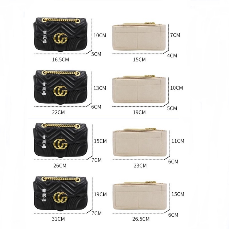 Taschenorganizer für Gucci Mar – Woman In Bag Bewertung und Preis